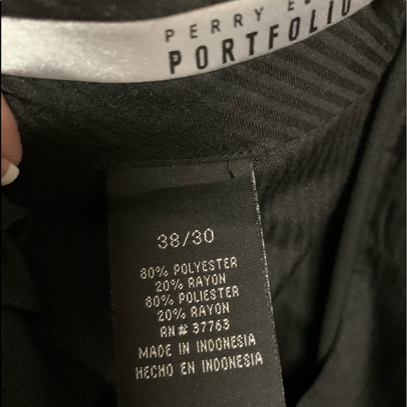 Perry Ellis pleated Dress Pants Size 38 - Picture 6 of 8